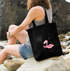 Jutebeutel Flamingo Pusteblume Dandelion Baumwolltasche Stoffbeutel Tragetasche Moonworks®preview