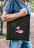 Jutebeutel Flamingo Pusteblume Dandelion Baumwolltasche Stoffbeutel Tragetasche Moonworks®preview