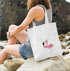 Jutebeutel Flamingo Pusteblume Dandelion Baumwolltasche Stoffbeutel Tragetasche Moonworks®preview