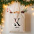 Jutebeutel Florales Design personaliseirt mit Name Buchstabe Monogramm Initiale personalisierte Geschenke Geschenkbeutel SpecialMe®preview