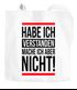 Jutebeutel Habe ich verstanden mache ich aber nicht Spruch Sprüche Quote Fun Baumwolltasche Moonworks®preview