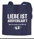 Jutebeutel mit Spruch Liebe ist aus aber wir haben noch Bier da Baumwolltasche Stoffbeutel Tragetasche Moonworks®preview