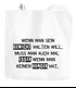 Jutebeutel mit Spruch Wenn man sein Gewicht halten will Baumwolltasche Stoffbeutel Tragetasche Moonworks®preview