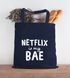 Jutebeutel Netflix is my BAE Serienjunkie chillen gammeln Baumwolltasche Stoffbeutel Tragetasche Moonworks®preview