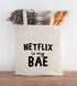 Jutebeutel Netflix is my BAE Serienjunkie chillen gammeln Baumwolltasche Stoffbeutel Tragetasche Moonworks®preview