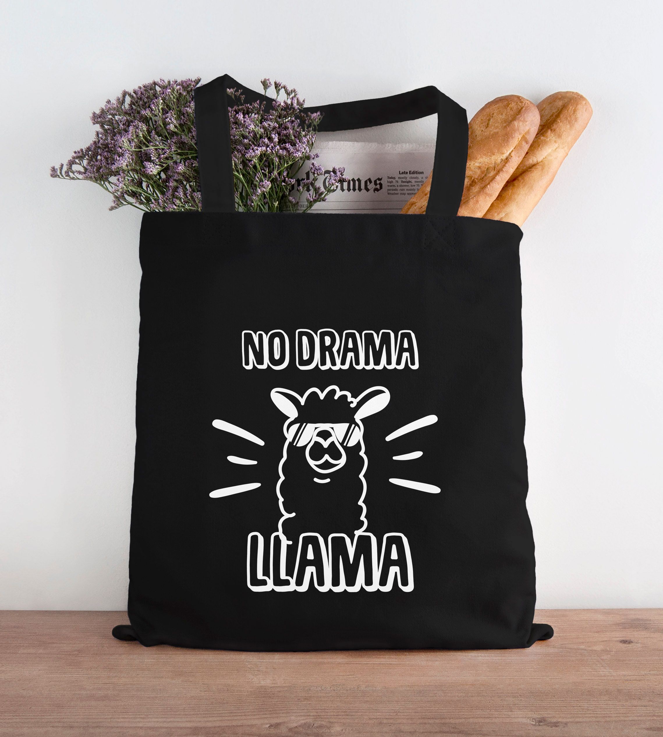 Jutebeutel No drama Llama Lama Spruch Sprüche Quote Jutebeutel No drama Llama Lama Spruch Sprüche Quote