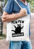 Jutebeutel Pew Pew Madafaka Katze Cat Most Wanted Meme Spruch Trend Stoffbeutel Moonworks®preview
