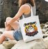 Jutebeutel Pew Pew Madafaka Katze Crazy Cat Gangsta Kitty Meme Trend Spruch Stoffbeutel Moonworks®preview