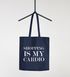 Jutebeutel Spruch Shopping is my cardio Statement-Beutel Spruch Shoppen Baumwolltasche Stoffbeutel Tragetasche Moonworks®preview