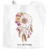 Jutebeutel Traumfänger Blumen Flower Dreamcatcher Boho Bohamian Watercolor Baumwolltasche Stoffbeutel Autiga®preview