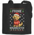 Jutebeutel Ugly Christmas Design Frohe Waunachten Wortwitz Spruch Lustig XMAS Baumwolltasche Stoffbeutel Moonworks®preview