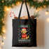 Jutebeutel Ugly Christmas Design Frohe Waunachten Wortwitz Spruch Lustig XMAS Baumwolltasche Stoffbeutel Moonworks®preview