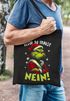 Jutebeutel Weihnachten Bevor du fragst NeinSpruch Lustig Weihnachtstragetaschen Moonworks®preview