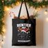 Jutebeutel Weihnachten Spruch Lustig Rentier war ausverkauft Einhorn Schaf Ente Katze XMAS Spruch lustig Moonworks®preview
