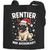 Jutebeutel Weihnachten Spruch lustig Rentier war ausverkauft Weihnachtstasche XMAS Beutel Weihnachtstragetasche Moonworks®preview