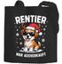 Jutebeutel Weihnachten Spruch lustig Rentier war ausverkauft Weihnachtstasche XMAS Beutel Weihnachtstragetasche Moonworks®preview