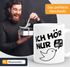 Kaffe-Tasse Spruch Ich hör nur Mi Mi Mi MiMiMi Geschenk Büro Kollege Kollegin Chef MoonWorks® einfarbigpreview