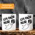 Kaffe-Tasse Spruch Ich hör nur Mi Mi Mi MiMiMi Geschenk Büro Kollege Kollegin Chef MoonWorks® Innenfarbepreview