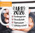 Kaffee-Tasse Abitur 2026 - Geschenk Abschluss Abiturienten - To Do Liste Weltherrschaft Keramik Moonworks®preview