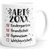 Kaffee-Tasse Abitur 2026 - Geschenk Abschluss Abiturienten - To Do Liste Weltherrschaft Keramik Moonworks®preview