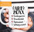 Kaffee-Tasse Abitur 2026 - Geschenk Abschluss Abiturienten - To Do Liste Weltherrschaft Keramik Moonworks®preview