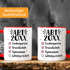 Kaffee-Tasse Abitur 2026 - Geschenk Abschluss Abiturienten - To Do Liste Weltherrschaft Keramik Moonworks®preview