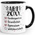 Kaffee-Tasse Abitur 2026 - Geschenk Abschluss Abiturienten - To Do Liste Weltherrschaft Keramik Moonworks®preview