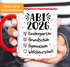 Kaffee-Tasse Abitur 2026 - Geschenk Abschluss Abiturienten - To Do Liste Weltherrschaft Keramik Moonworks®preview