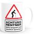 Kaffee-Tasse Achtung Rentner bitte langsam und deutlich sprechen einfarbig MoonWorks®preview