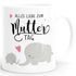 Kaffee-Tasse Alles Liebe zum Muttertag Elefant Elefanten Muttertagsgeschenk MoonWorks®preview