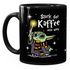 Kaffee-Tasse Baby- Spruch lustig Stark der Kaffee sein muss Geschenk Kaffeeliebhaber Bürotasse Moonworks®preview