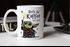 Kaffee-Tasse Baby- Spruch lustig Stark der Kaffee sein muss Geschenk Kaffeeliebhaber Bürotasse Moonworks®preview