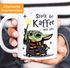 Kaffee-Tasse Baby- Spruch lustig Stark der Kaffee sein muss Geschenk Kaffeeliebhaber Bürotasse Moonworks®preview
