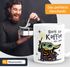 Kaffee-Tasse Baby- Spruch lustig Stark der Kaffee sein muss Geschenk Kaffeeliebhaber Bürotasse Moonworks®preview
