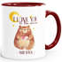Kaffee-Tasse Bär mit Herz Watercolor I love you to the moon and back Geschenk-Tasse Liebe MoonWorks® preview