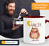 Kaffee-Tasse Bär mit Herz Watercolor I love you to the moon and back Geschenk-Tasse Liebe MoonWorks® preview