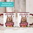 Kaffee-Tasse Bär Papa ich habe nachgemessen du bist großartig Kinder Tochter Sohn Geschenke zum Vatertag SpecialMe®preview