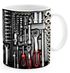 Kaffee-Tasse Bedruckt Werrkzeug Fotoprint Toolbox Geschenk für Männer Handwerker KFZ Mechaniker Schrauber Moonworks®preview