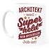 Kaffee-Tasse [Beruf] weil Superheld kein offizieller Job ist personalisiert mit Namen kleine Geschenke SpecialMe®preview