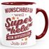 Kaffee-Tasse [Beruf] weil Superheld kein offizieller Job ist personalisiert mit Namen kleine Geschenke SpecialMe®preview