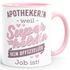 Kaffee-Tasse [Beruf] weil Superheld kein offizieller Job ist personalisiert mit Namen kleine Geschenke SpecialMe®preview