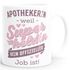 Kaffee-Tasse [Beruf] weil Superheld kein offizieller Job ist personalisiert mit Namen kleine Geschenke SpecialMe®preview