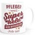 Kaffee-Tasse [Beruf] weil Superheld kein offizieller Job ist personalisiert mit Namen kleine Geschenke SpecialMe®preview