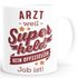Kaffee-Tasse [Beruf] weil Superheld kein offizieller Job ist personalisiert mit Namen kleine Geschenke SpecialMe®preview