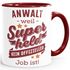 Kaffee-Tasse [Beruf] weil Superheld kein offizieller Job ist personalisiert mit Namen kleine Geschenke SpecialMe®preview