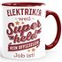 Kaffee-Tasse [Beruf] weil Superheld kein offizieller Job ist personalisiert mit Namen kleine Geschenke SpecialMe®preview