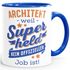 Kaffee-Tasse [Beruf] weil Superheld kein offizieller Job ist personalisiert mit Namen kleine Geschenke SpecialMe®preview