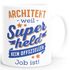 Kaffee-Tasse [Beruf] weil Superheld kein offizieller Job ist personalisiert mit Namen kleine Geschenke SpecialMe®preview