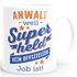 Kaffee-Tasse [Beruf] weil Superheld kein offizieller Job ist personalisiert mit Namen kleine Geschenke SpecialMe®preview