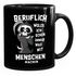 Kaffee-Tasse Beruflich wollte ich schon immer was mit Menschen machen Sarkasmus Bürotasse MoonWorks®preview